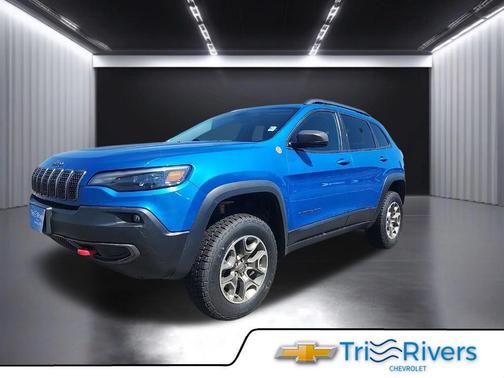 Hydro Blue Pearlcoat 2020 Jeep Cherokee Trailhawk