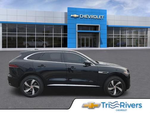 Black 2021 Jaguar F-PACE S P250 AWD Automatic