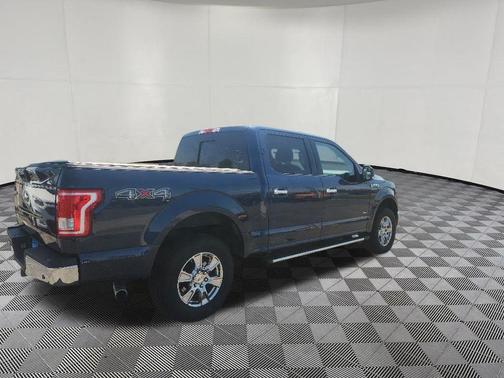 Blue 2015 Ford F-150 XLT
