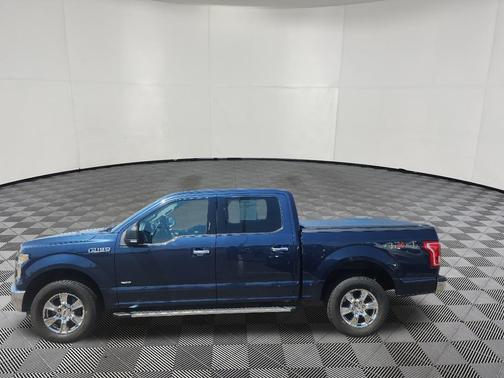 Blue 2015 Ford F-150 XLT