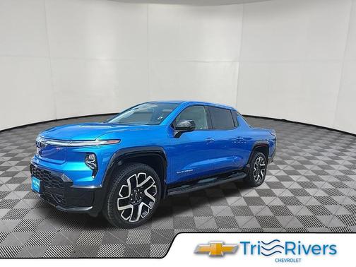 Riptide Blue Metallic 2025 Chevrolet Silverado EV RST