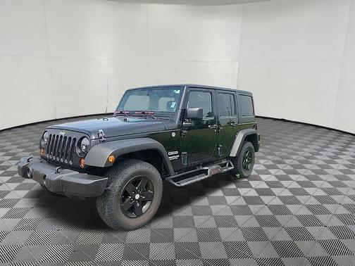Black Clearcoat 2012 Jeep Wrangler Unlimited Sport