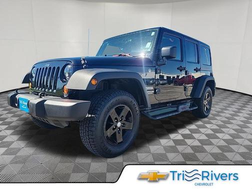 Black Clearcoat 2012 Jeep Wrangler Unlimited Sport