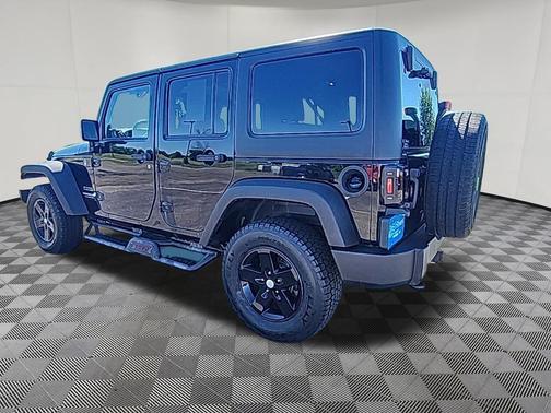 Black Clearcoat 2012 Jeep Wrangler Unlimited Sport