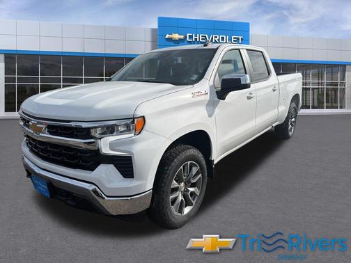 Summit White 2026 Chevrolet Silverado 1500 LT