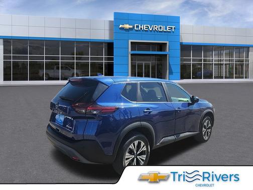 Caspian Blue Metallic 2023 Nissan Rogue SV