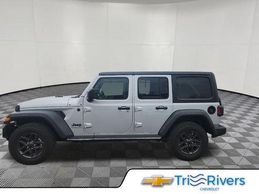 Silver Zynith Clearcoat 2024 Jeep Wrangler Sport S