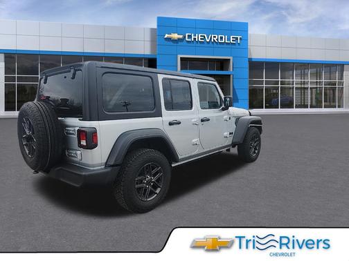 Silver Zynith Clearcoat 2024 Jeep Wrangler Sport S