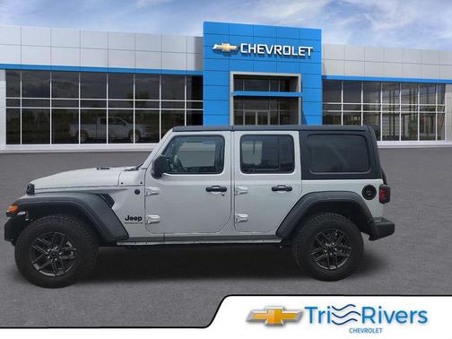 Silver Zynith Clearcoat 2024 Jeep Wrangler Sport S