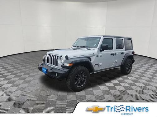 Silver Zynith Clearcoat 2024 Jeep Wrangler Sport S