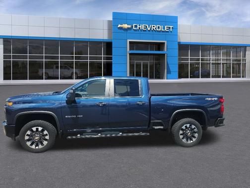 Northsky Blue Metallic 2021 Chevrolet Silverado 2500 Custom