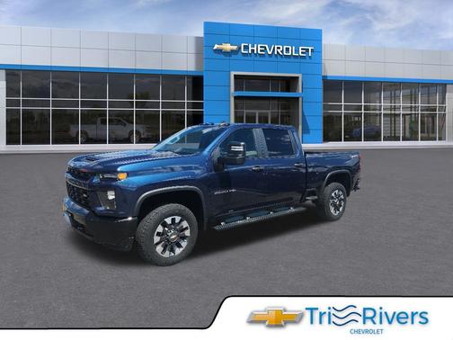 Northsky Blue Metallic 2021 Chevrolet Silverado 2500 Custom