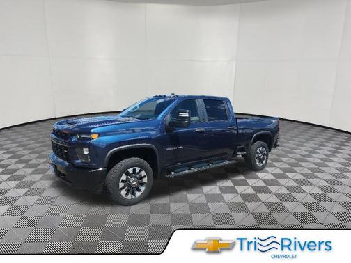 Northsky Blue Metallic 2021 Chevrolet Silverado 2500 Custom