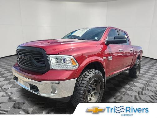 Deep Cherry Red Crystal Pearlcoat 2013 RAM 1500 Laramie