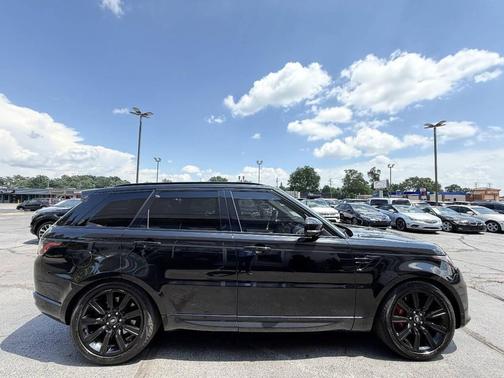 Ligurian Black Ultra Metallic Gloss 2022 Land Rover Range Rover Sport HST MHEV