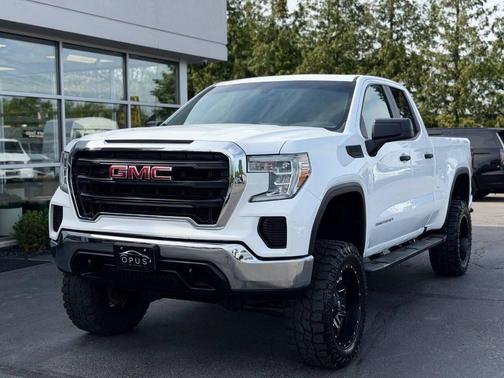 Summit White 2021 GMC Sierra 1500 Base