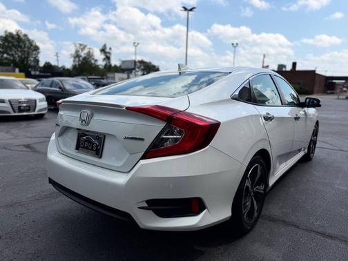 White Orchid Pearl 2016 Honda Civic Touring