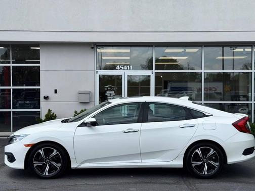 White Orchid Pearl 2016 Honda Civic Touring