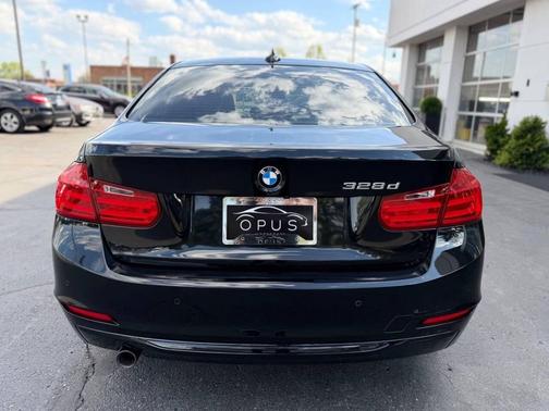Jet Black 2015 BMW 328d 328d 4dr Sedan