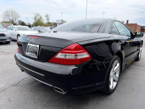 Black 2009 Mercedes-Benz SL-Class SL 550 2dr Convertible