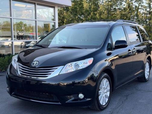 Attitude Black Metallic 2015 Toyota Sienna XLE Premium