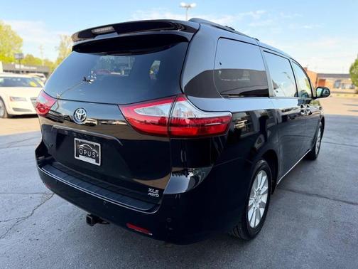Attitude Black Metallic 2015 Toyota Sienna XLE Premium