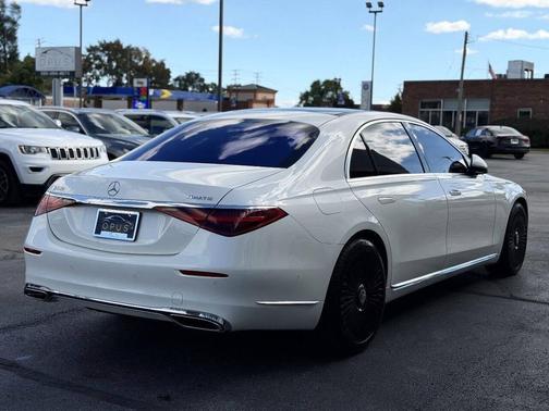 designo Diamond White Metallic 2021 Mercedes-Benz S-Class 4MATIC