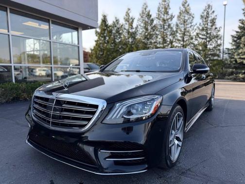 Black 2018 Mercedes-Benz S-Class 4MATIC