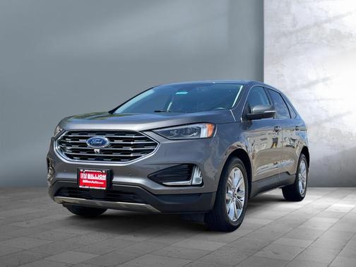 Carbonized Gray Metallic 2021 Ford Edge Titanium