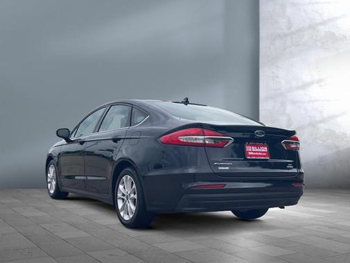 Agate Black Metallic 2020 Ford Fusion Hybrid SE