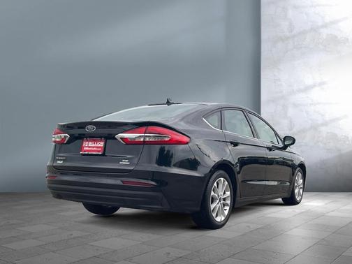 Agate Black Metallic 2020 Ford Fusion Hybrid SE