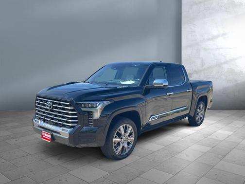 Midnight Black Metallic 2024 Toyota Tundra Hybrid Capstone