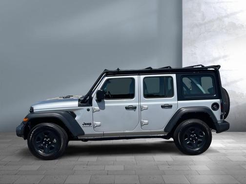 Silver Zynith Clearcoat 2023 Jeep Wrangler Sport