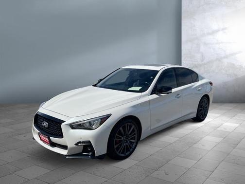 Majestic White 2022 INFINITI Q50 3.0t RED SPORT 400