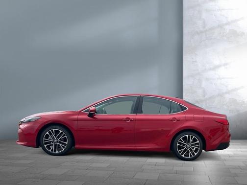 Supersonic Red 2025 Toyota Camry XLE