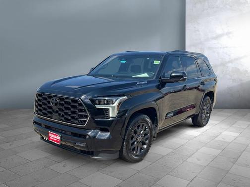 Midnight Black Metallic 2024 Toyota Sequoia Platinum