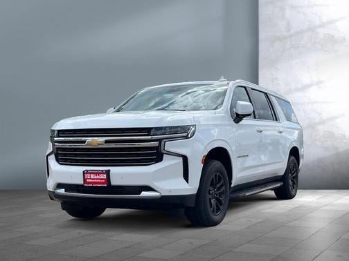 Summit White 2024 Chevrolet Suburban LT