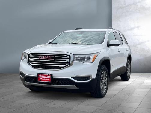 Summit White 2019 GMC Acadia SLE-2