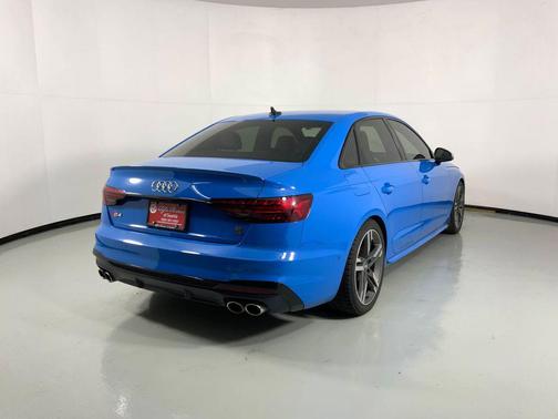 Blue 2021 Audi S4 3.0T Prestige