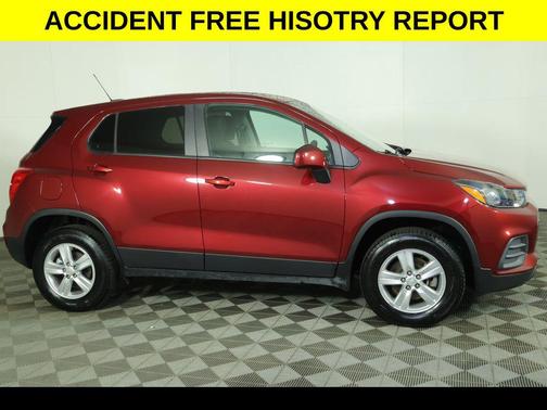 Crimson Metallic 2022 Chevrolet Trax LS
