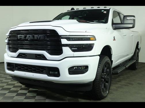 Bright White Clearcoat 2025 RAM 2500 Laramie Crew Cab 4x4 6'4' Box
