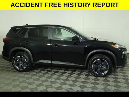 Super Black 2025 Nissan Rogue SV