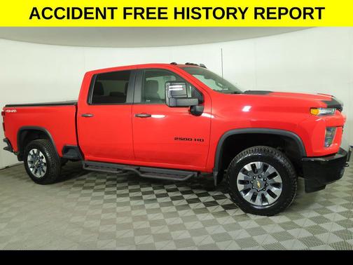 Red Hot 2022 Chevrolet Silverado 2500 Custom