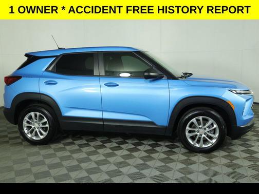Marina Blue Metallic 2025 Chevrolet Trailblazer LS