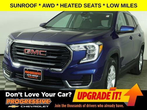 Marine Metallic 2022 GMC Terrain SLE