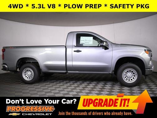 Sterling Gray Metallic 2025 Chevrolet Silverado 1500 WT