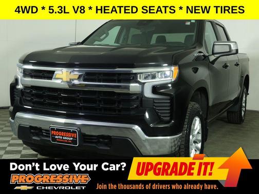 Black 2022 Chevrolet Silverado 1500 LT
