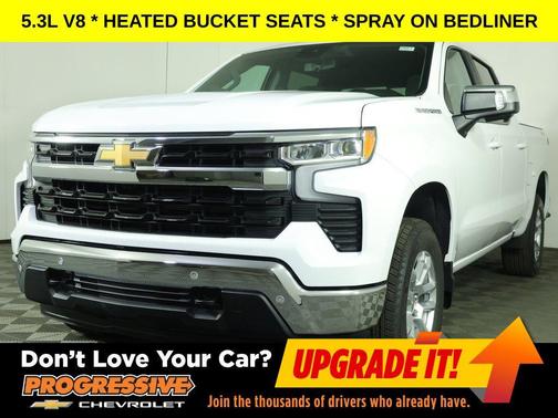 Summit White 2026 Chevrolet Silverado 1500 LT