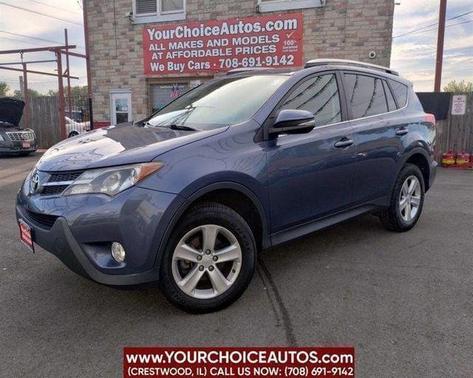 Shoreline Blue Pearl 2013 Toyota RAV4 AWD 4dr XLE (Natl)