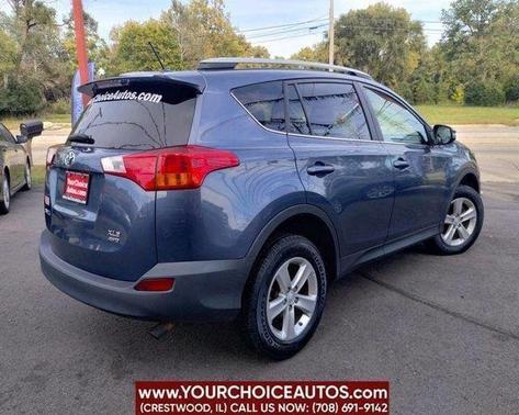 Shoreline Blue Pearl 2013 Toyota RAV4 AWD 4dr XLE (Natl)